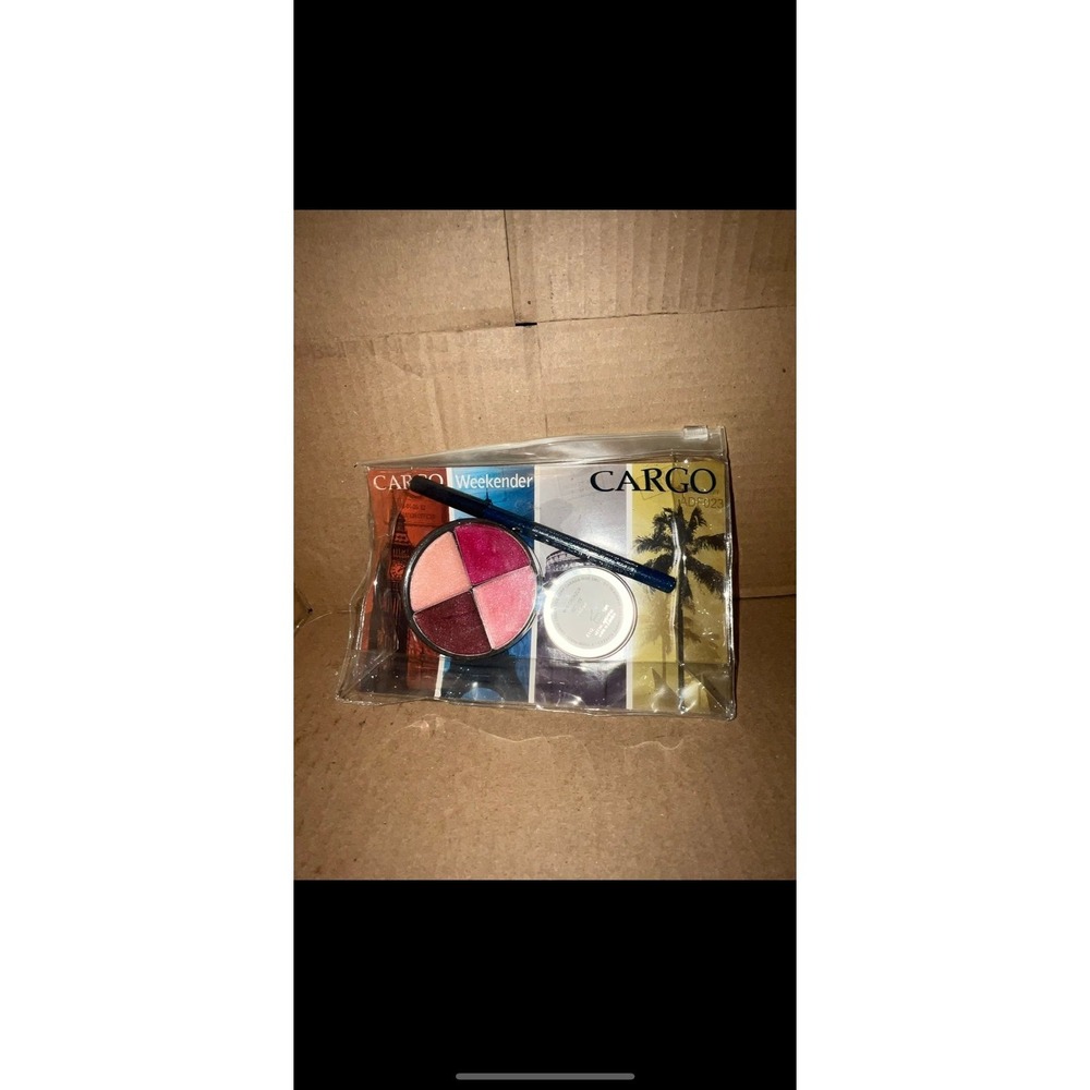 cargo weekender makeup set bronzer star liner lipgloss